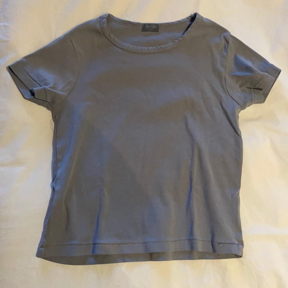 grey-blue t-shirt from brandy melville, size small.